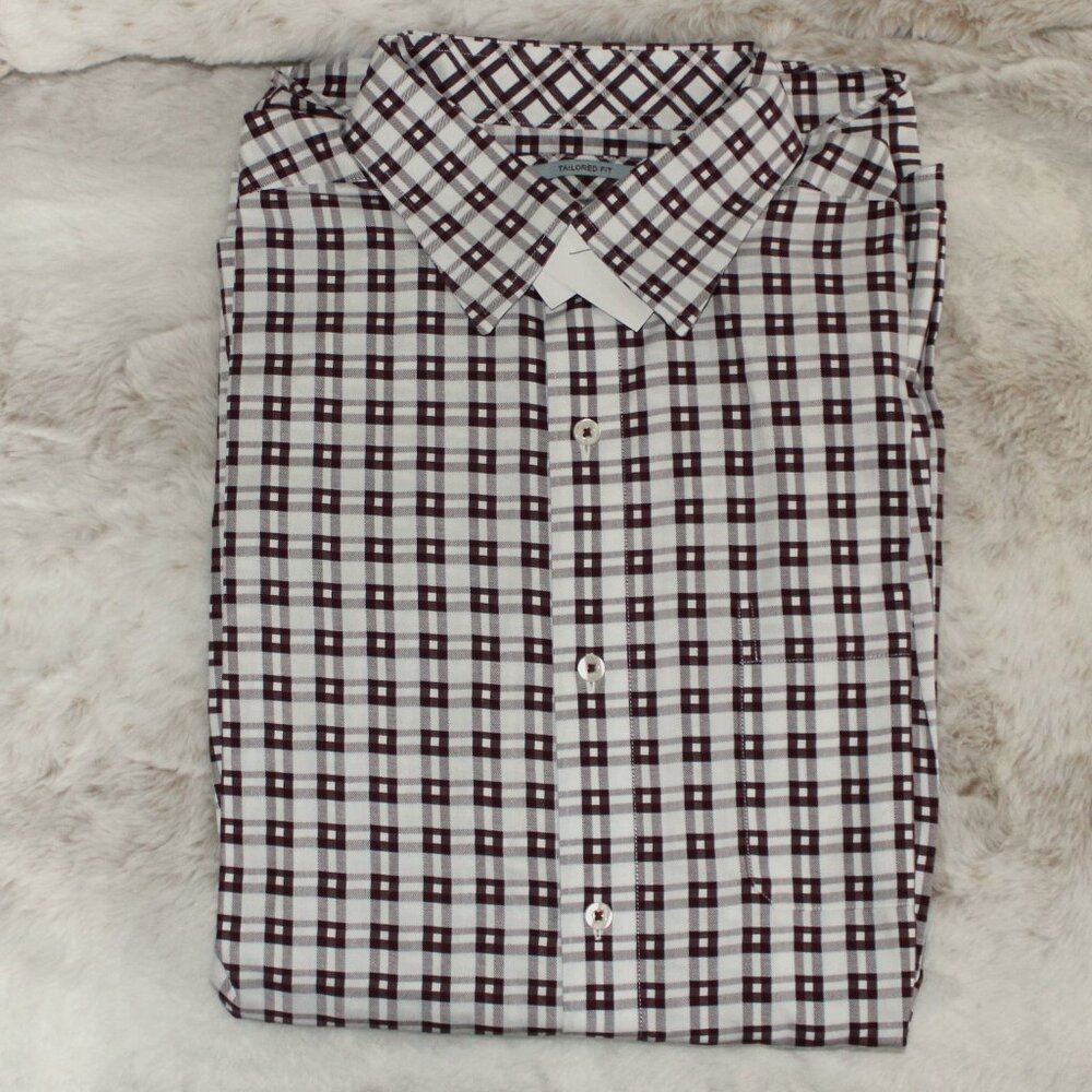🎉HP🎉Johnson & Murphy Tailored Fit Long Sleeved Shirt